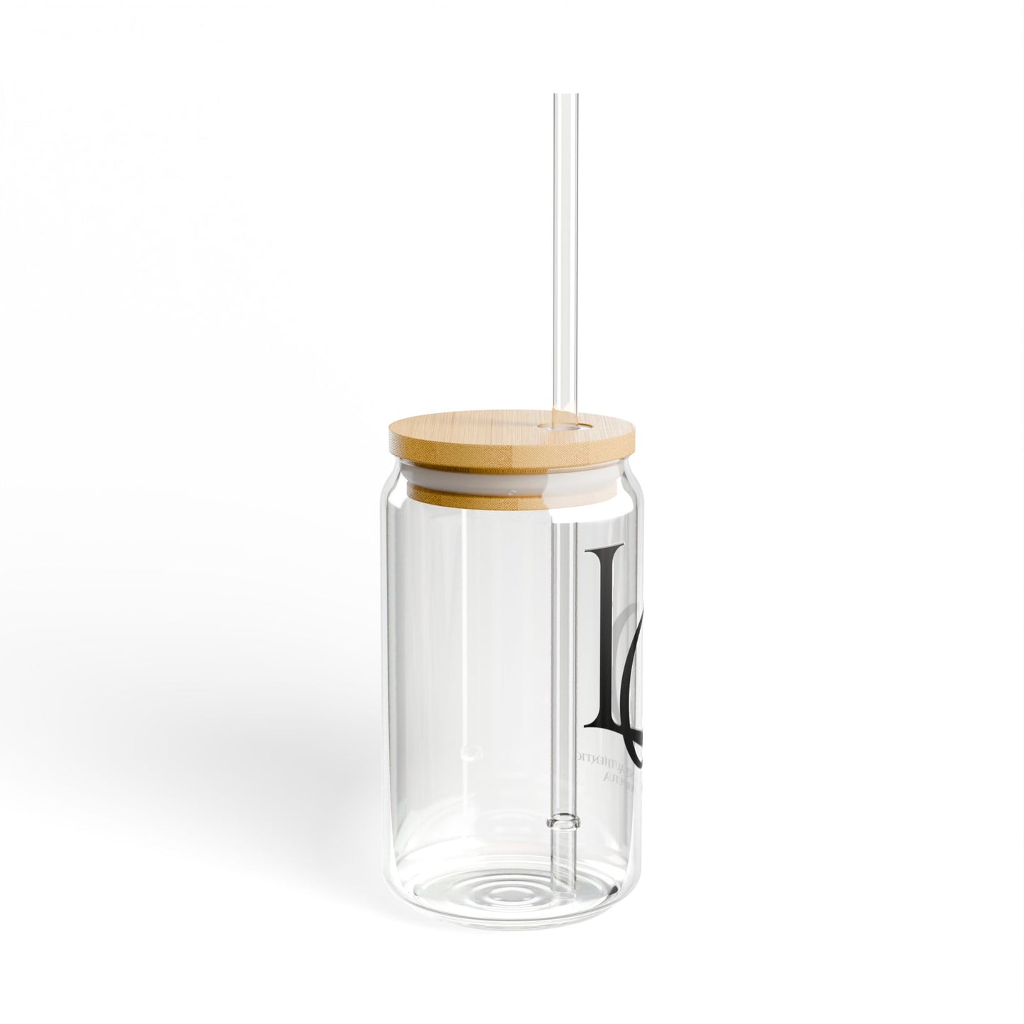 Luxe Oura Sipper Glass, 16oz